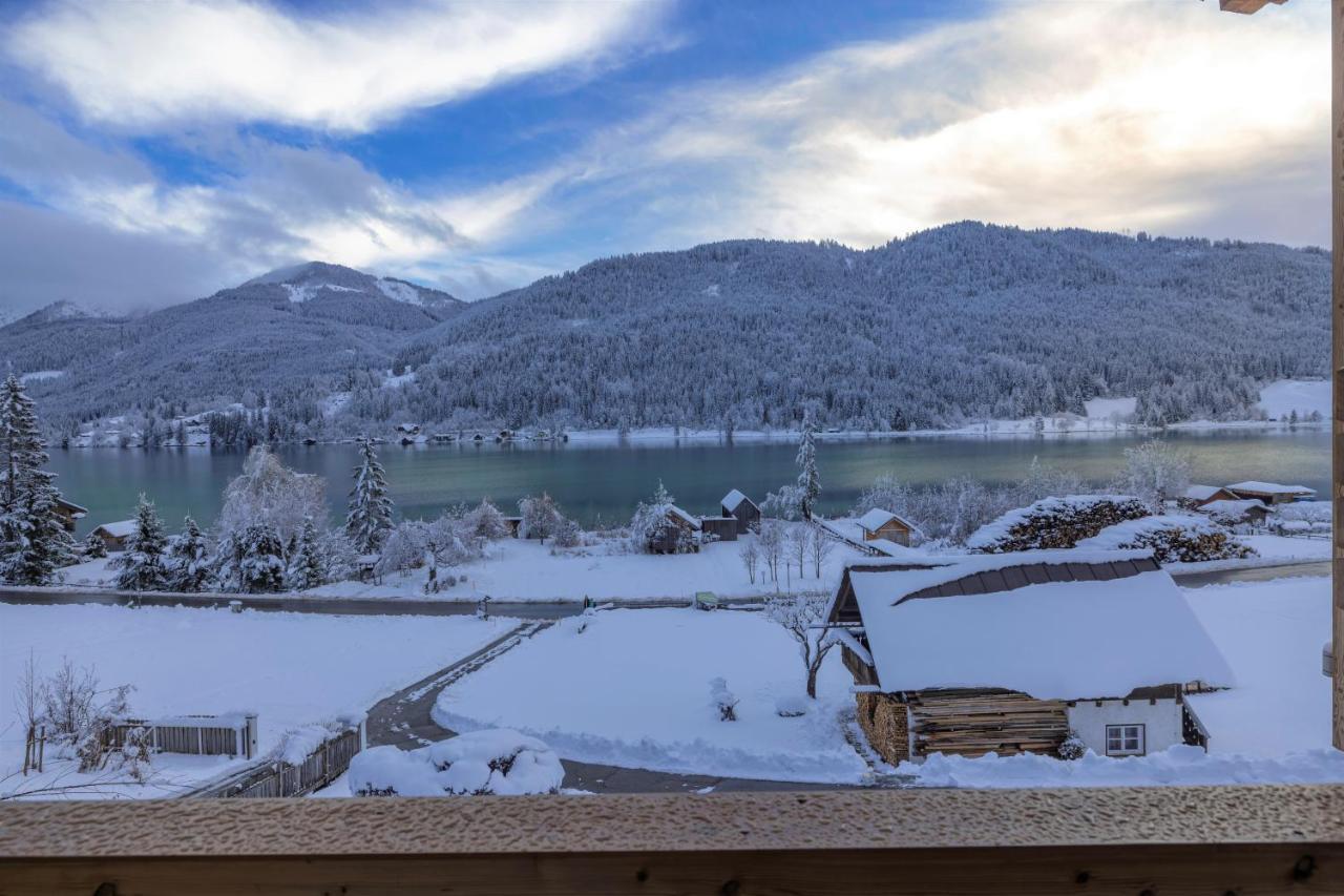 Apartmán Haus Sonnbichl Weissensee Exteriér fotografie